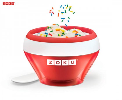 【1件包邮】Zoku 不插电冰淇淋杯 红色款 